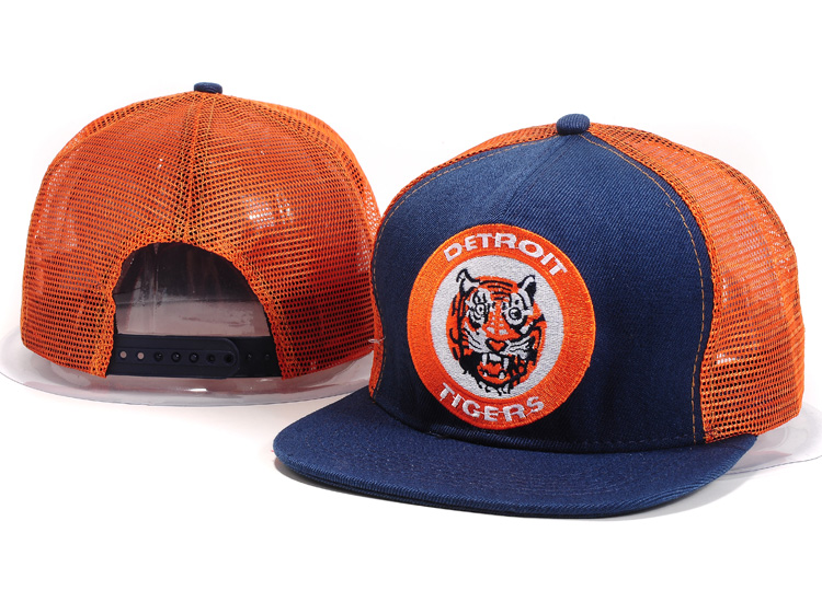 MLB Detroit Tigers NE Trucker Hat #01